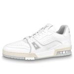 Кроссовки lv trainer sneakers 'white with transparent' Louis Vuitton, белый - фото