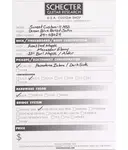 Гитара Schecter USA Sunset Custom-II HSS Ocean Blue Burst - фото 9