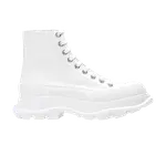 Ботинки Alexander McQueen Wmns Tread Slick Boot, белый - фото