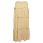 Юбка макси в пол для девушек plus size So, Modern White - фото 2