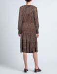 Платье Veronica Beard, коричневый - фото 3