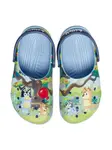 Клоги Bluey Crocs Kids, зеленый - фото 2