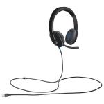 Компьютерная гарнитура Logitech Headset H540, черный - фото 4