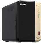 Сетевое хранилище QNAP TS-264 Nas DDR4 8 Гб, 2 отсека, без дисков, черный - фото 3