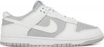 Кроссовки Nike Dunk Low 'White Neutral Grey', серый - фото