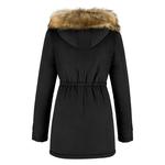 Парка Farvalue Women's Winter Coat Hooded Warm, черный - фото 2