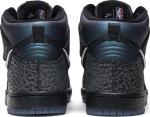 Кроссовки Nike Black Sheep x Dunk High SB 'Black Hornet', черный - фото 7