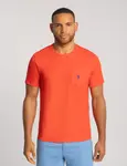 Футболка U.S. Polo Assn Small Logo Pocket, красно-оранжевый - фото
