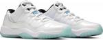 Кроссовки Air Jordan 11 Retro Low GS Legend Blue, белый - фото 8