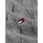 Вязаный свитер Tommy Hilfiger "CLASSIC CABLE CREW NECK", серый - фото 8