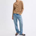 COACH Свитер FW24 женский коричневый желтый - фото 5