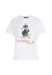 Футболка KARL LAGERFELD DISNEY REGULAR, White - фото 4