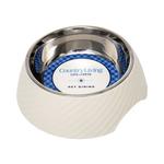 Country Living Саржа Круглая меламиновая миска для собаки из нержавеющей стали - 12 унций JoJo Modern Pets, черный - фото 5