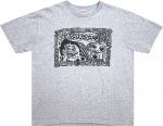 Футболка Supreme Faces Tee 'Heather Grey', серый - фото