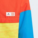 Анорак детский Adidas х Classic Lego Bricks Half-zip Warm, желтый/мультиколор - фото 3