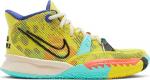 Кроссовки Nike Kyrie 7 GS '1 World 1 People', желтый - фото