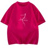 Футболка унисекс Cotton, бордовый - фото 39