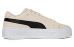 Кроссовки PUMA Platform Sneakers 'Beige Black' Women's - фото 2