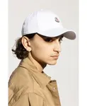 Кепка с логотипом Moncler, белый - фото 2