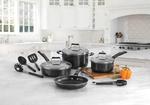 Набор посуды для приготовления Cuisinart с антипригарным покрытием, 11 предметов, черный - фото 2