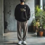 Унисекс худи Nike черное - фото 5