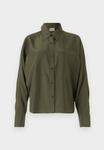 Блуза CLOSED PLEATED SHIRT, Forest Green/Olive - фото 6