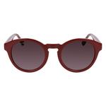 Красные инжектированные солнцезащитные очки Lacoste - фото 2