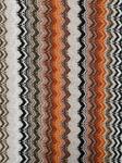 Шарф с узором зигзаг Missoni, коричневый - фото 2