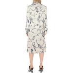 Пальто женское белое Burberry - фото 4