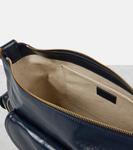 Кожаная сумка через плечо Camera Medium Chloé, Evening Blue - фото 3