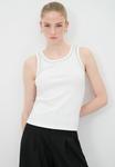 Топ STONED SLEEVELESS  adL, белый - фото