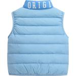 Пуховик-жилет для детей 3-7 лет GAP, синий - фото 3