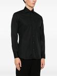 Поплиновая рубашка Barba, черный - фото 3
