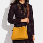 COACH Сумка-шоппер из галечной кожи ивы - фото 6