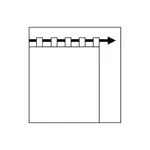 Вирт-гардина «Тромсё», (1 шт.) Wirth, бежевый - фото 3