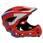 Полный шлем KIDDIMOTO Красно-синий - фото