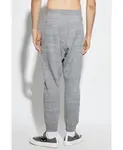 Хлопковые спортивные штаны Dsquared2, серый - фото 4