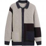 ZARA Свитер мужской серый/blue - фото 3