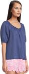 Топ Lilly Pulitzer Calais Short Sleeve Top, цвет Sapphire Pool - фото 2