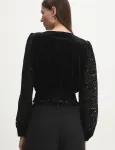 Блуза Answear Lab, черный - фото 4