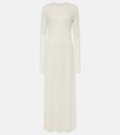 Платье макси из джерси Toteme, Meringue - фото