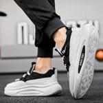 Кроссовки мужские низкие белые/черные Binary - фото 9