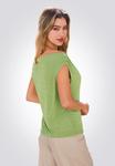 Футболка Cupshe Basic T-shirt, Green - фото 3