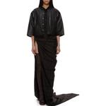 Куртка женская черная Rick Owens - фото 4