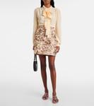 Кожаные балетки Rockstud Classic Valentino Garavani, Hyacinth - фото 3