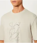 Футболка Regular fit Armani Exchange, бежевый - фото 4