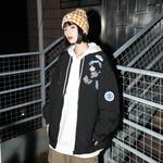 Толстовка TEDDY College Series Унисекс Коллекция Тедди, Черный (Утепленная Стеганая) - фото 8