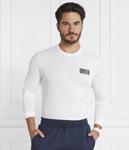 Лонгслив Ea7 Regular Fit с логотипом, белый - фото 3