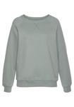Свитер LASCANA Sweatshirt, цвет salbeigrün - фото