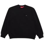Толстовка Supreme Small Box Raglan Crewneck, черный - фото
